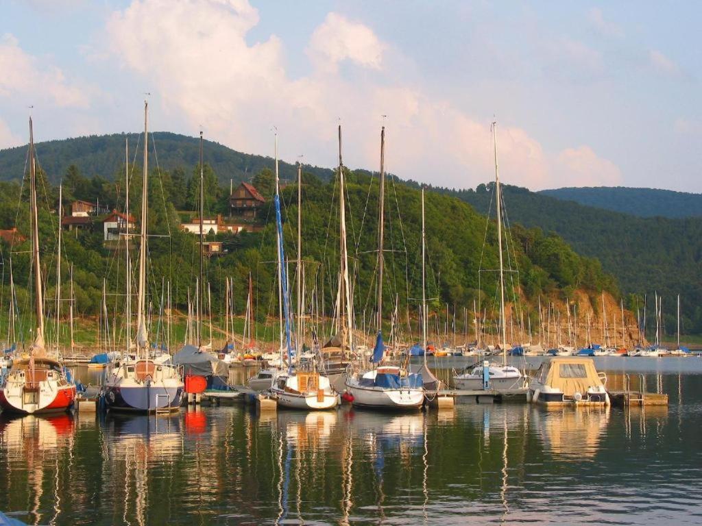 Seeblick genießen in schöner FeWo am Edersee Scheid  Exterior foto